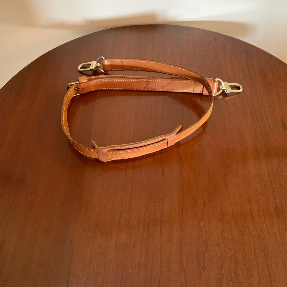 LOUIS VUITTON Vachetta Bandouliere Keepall Strap